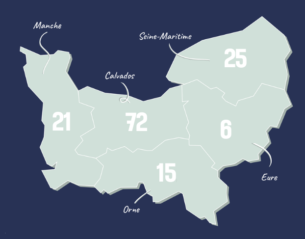 Image par défaut illustrant le propos de l'article Portrait-robot des adhérents 2025 de Normandie Sites